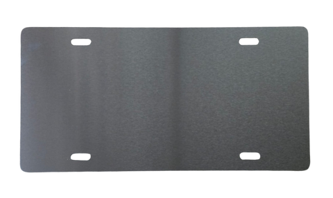 304 Brushed Stainless Steel License Plate Backer – 16ga .057" – Standard Size 0600143