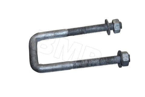 2 1/16" SQUARE M14 U-BOLT 9/16" x 5 1/2" 1000302