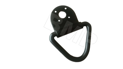 BLACK POWDER COATED STEEL TRIANGLE D RING SECOND CHOICE QUALITY 1000116