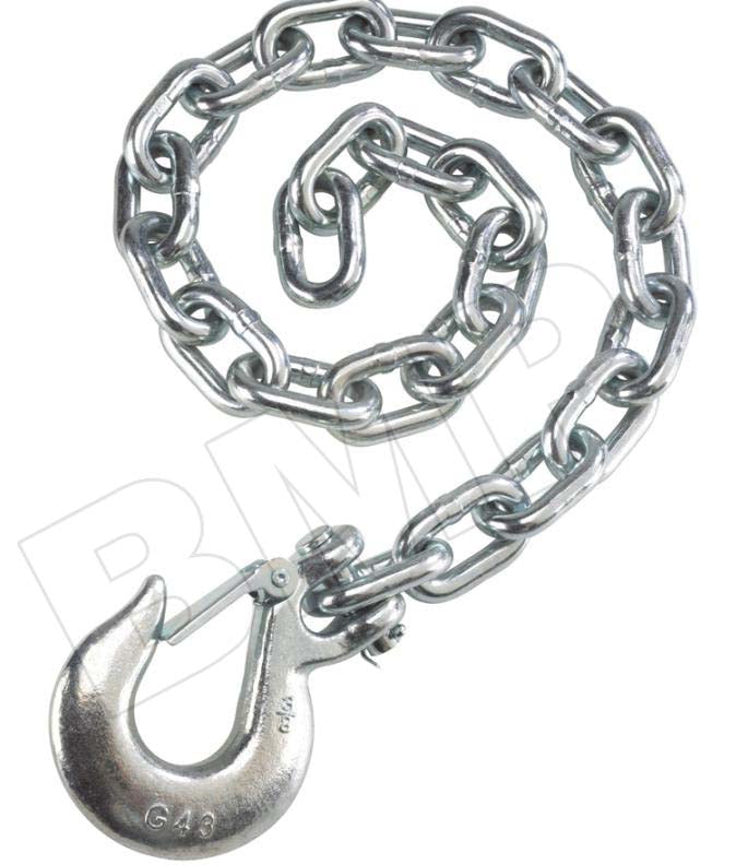 35" SAFETY CHAIN WITH 3/8" SLIP HOOK W/CLIP 0900145