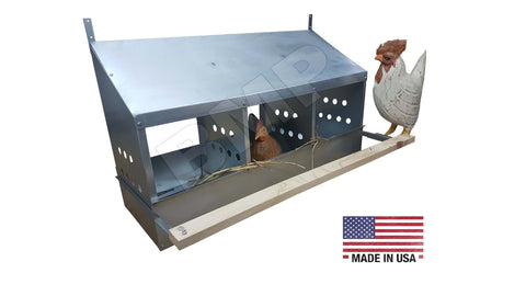 3 HOLE CHICKEN NESTING BOX 0300108