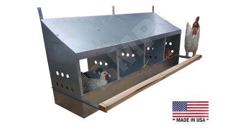 4 HOLE CHICKEN NESTING BOX 0300109