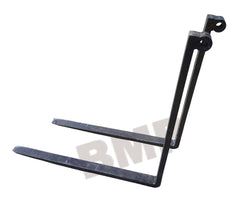 BUCKET FORKS PIN TYPE HOOK FORKPALLET FORKS TRACTOR CASE DEERE TELEHANDLER