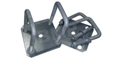 BOAT TRAILER LEAF SPRING AXLE SQUARE M14 U-BOLT KIT 9/16 X3X 4 1/3