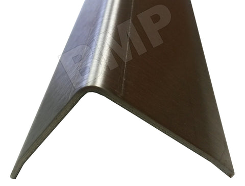 304 STAINLESS STEEL CORNER GUARD ANGLE 2.0x2.0x48" SECOND CHOICE QUALITY 0600108