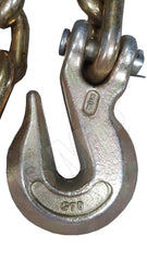 5/8" x 10 ft Tow Chain with Hooks and Ring