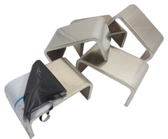 TRAILER POCKETS WELD ON 3ga ALUMINUM 1000503