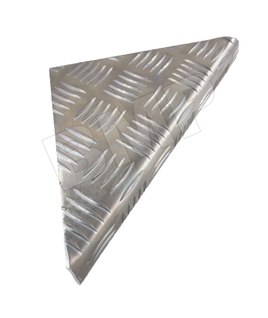 Heavy-Duty Weld-On Aluminum Trailer Fender Step Bracket – Diamond Plate ...
