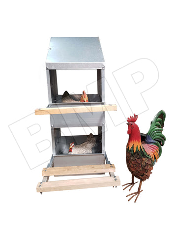 2 HOLE CHICKEN NESTING BOX 0300114