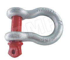 7/8" ANCHOR SHACKLE WITH RED PIN