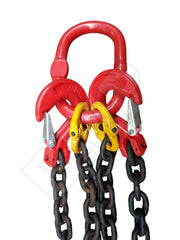 Chain Sling - 5/16" x 7´ Double Leg Lifting Chain Powder Coating 2T WLL