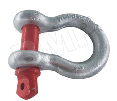 1" ANCHOR SHACKLE WITH RED PIN